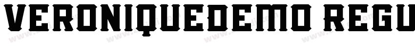 VeroniqueDemo Regul字体转换